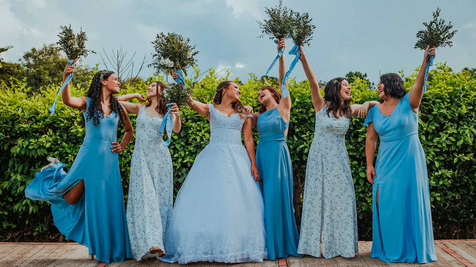 ¿Cómo elegir el vestido de tus damas de honor?